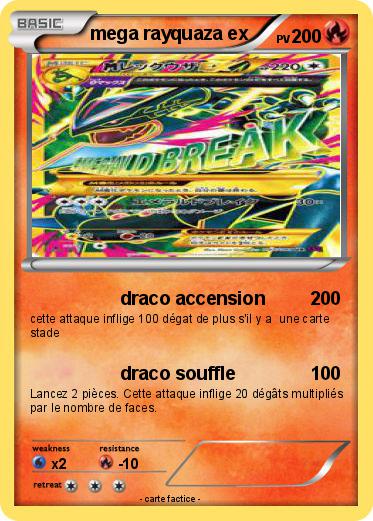 Pokemon mega rayquaza ex