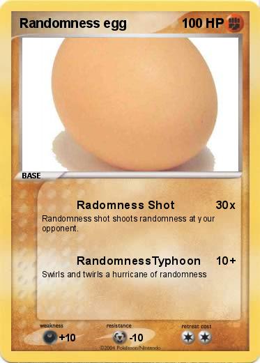 Pokemon Randomness egg 