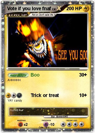 Pokemon Vote if you love fnaf