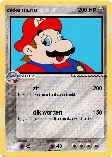 Pokemon dikke mario