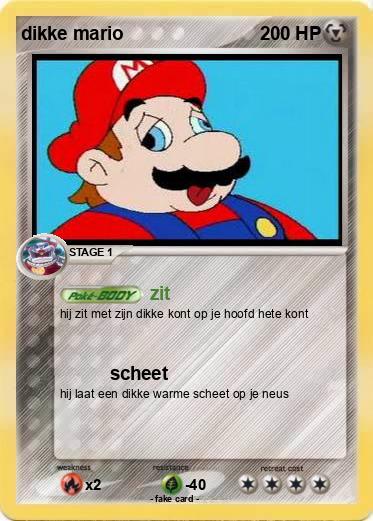 Pokemon dikke mario
