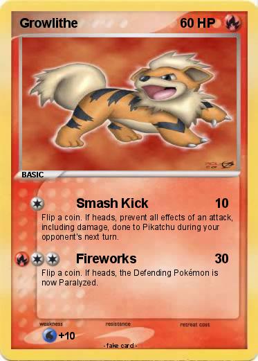 Pokemon Growlithe