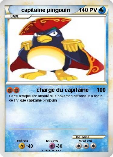 Pokemon capitaine pingouin