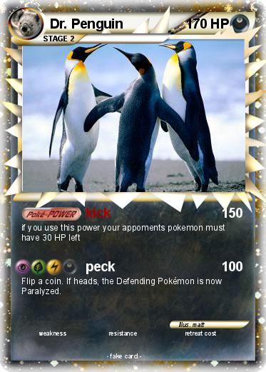 Pokemon Dr. Penguin