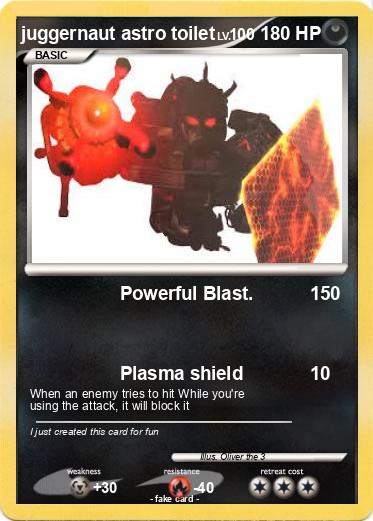 Pokemon juggernaut astro toilet