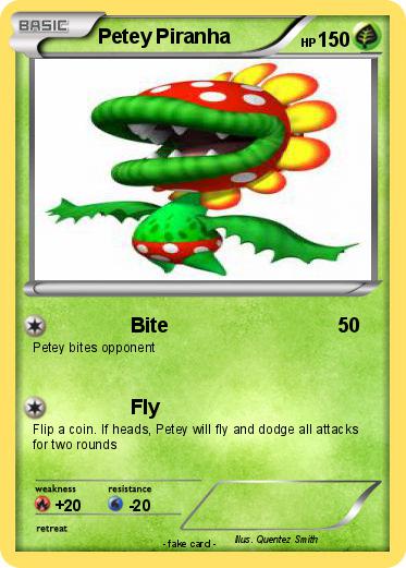 Pokemon Petey Piranha