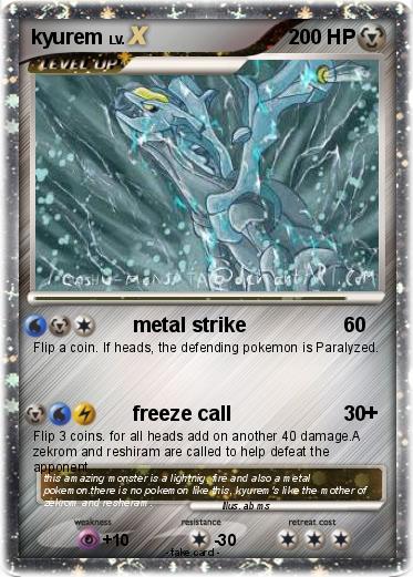 Pokemon kyurem