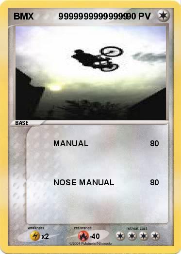 Pokemon BMX          99999999999999