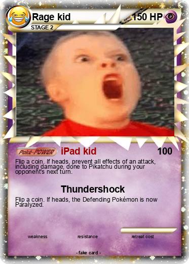 Pokemon Rage kid