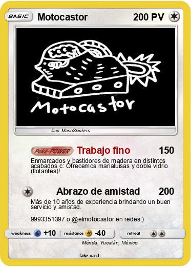 Pokemon Motocastor