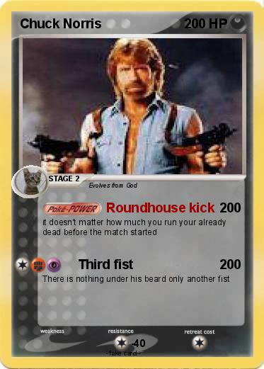 Pokemon Chuck Norris