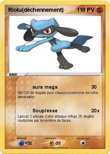 Pokemon Riolu(déchennement)