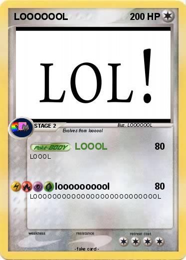 Pokemon LOOOOOOL