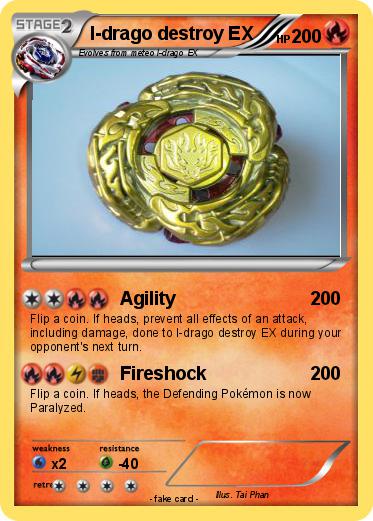 Pokemon l-drago destroy EX