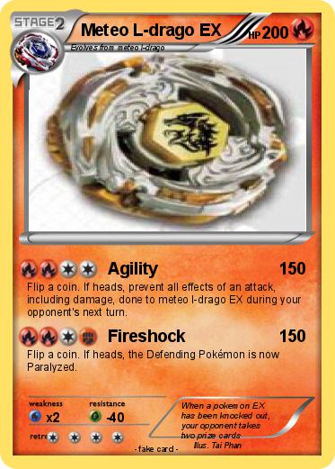 Pokemon Meteo L-drago EX