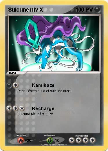 Pokemon Suicune niv X