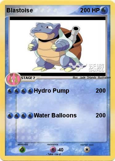 Pokemon Blastoise