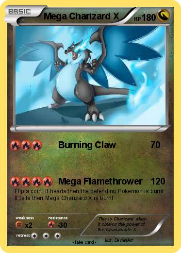 Pokemon Mega Charizard X