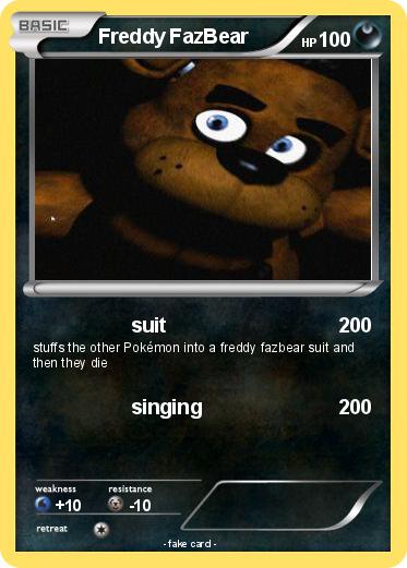 Pokemon Freddy FazBear