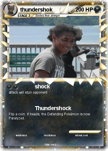 Pokemon thundershok