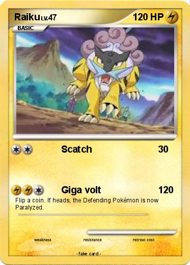 Pokemon Raiku