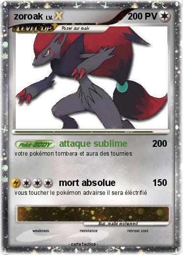 Pokemon zoroak