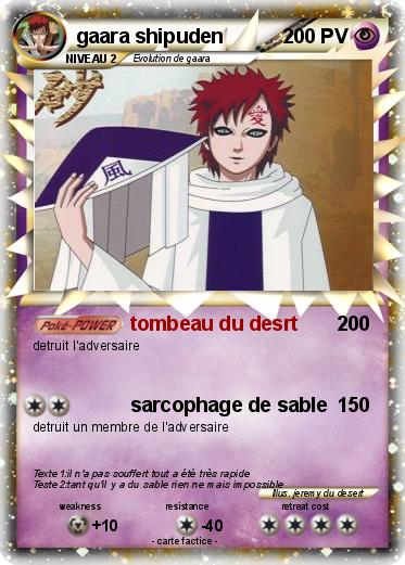 Pokemon gaara shipuden