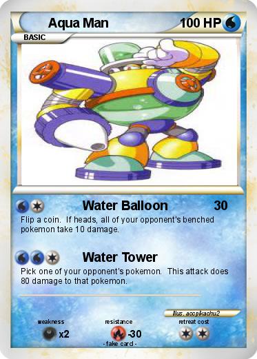 Pokemon Aqua Man