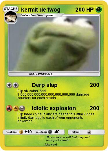 Pokemon kermit de fwog