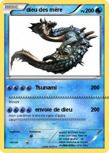 Pokemon dieu des mére