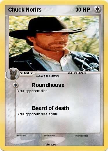 Pokemon Chuck Norirs
