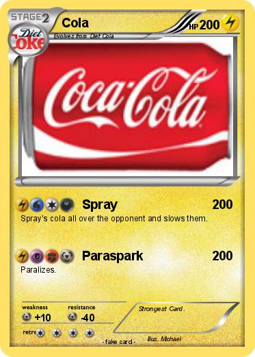 Pokemon Cola