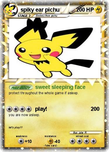 Pokemon spiky ear pichu