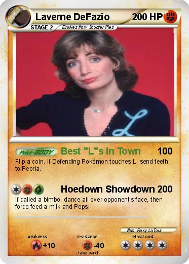 Pokemon Laverne DeFazio
