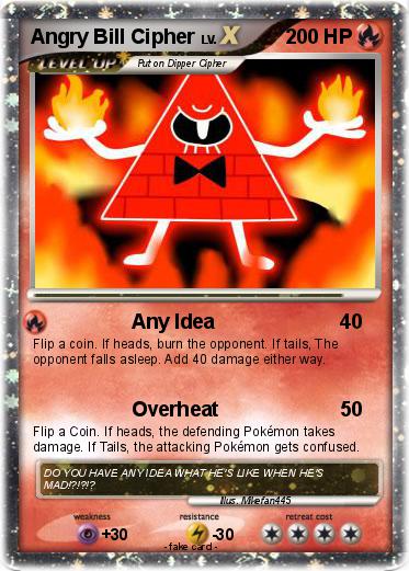 Pokemon Angry Bill Cipher