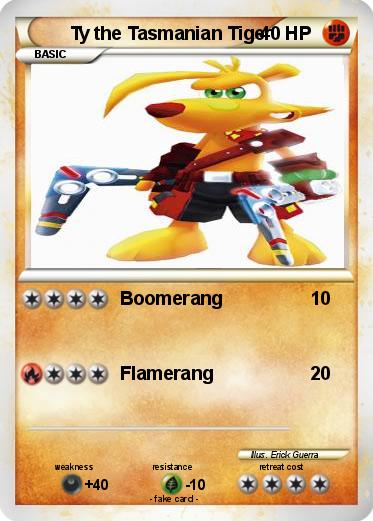 Pokemon Ty the Tasmanian Tiger