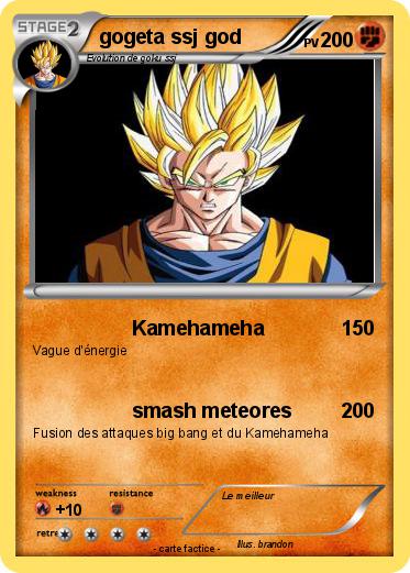 Pokemon gogeta ssj god