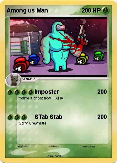 Pokemon Among us Man