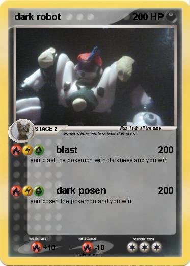 Pokemon dark robot