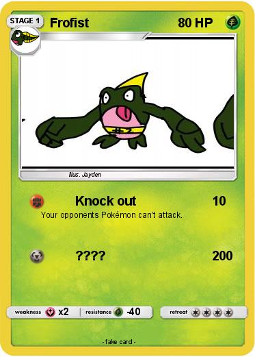 Pokemon Frofist