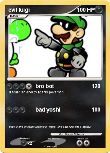 Pokemon evil luigi