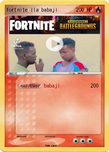 Pokemon fortnite ila babaji