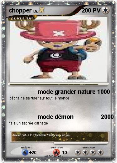 Pokemon chopper