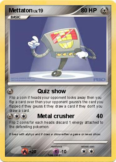 Pokemon Mettaton