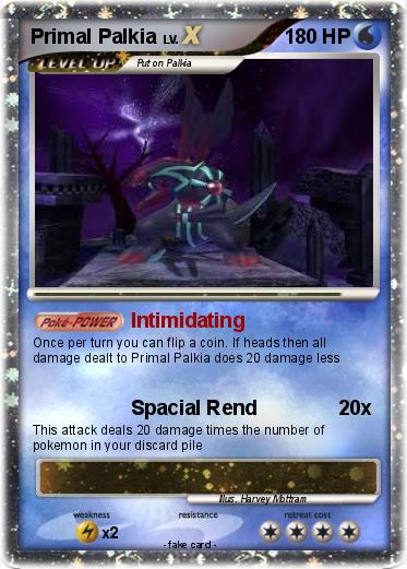 Pokemon Primal Palkia