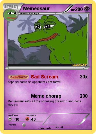 Pokemon Memeosaur