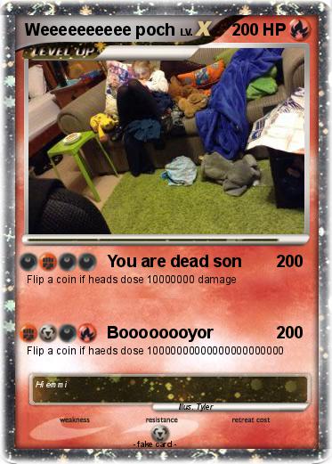 Pokemon Weeeeeeeeee poch