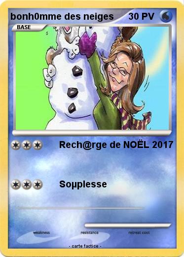 Pokemon bonh0mme des neiges