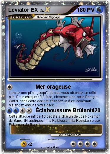 Pokemon Leviator EX
