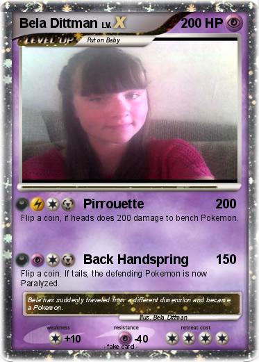 Pokemon Bela Dittman